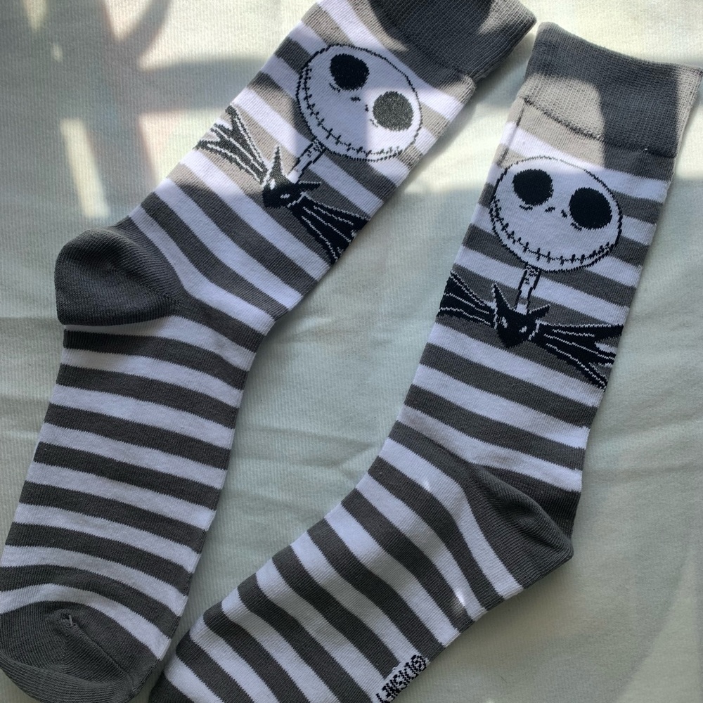 🍒🍒 Disney’s The Nightmare Before Christmas: Jack Crew Socks